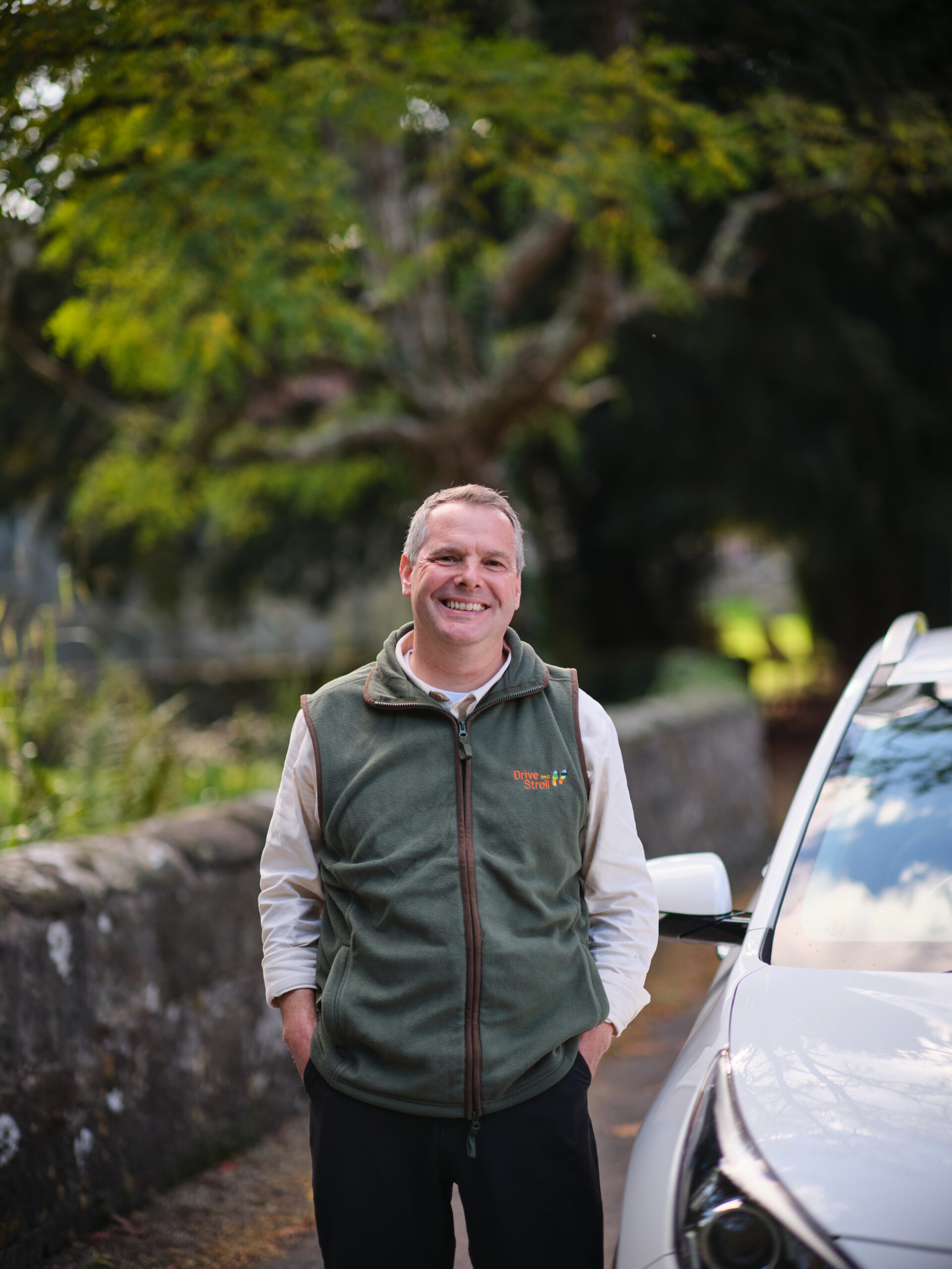 Private driver guide David Howell from Drive and Stroll