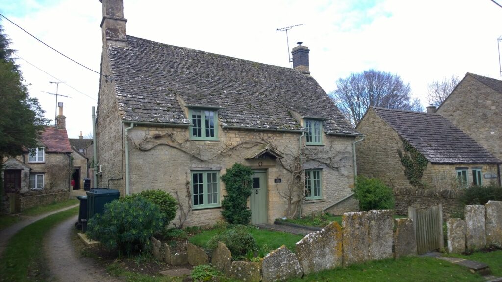 A handsome Cotswolds cottage, England